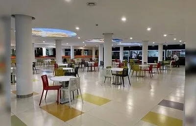 food court