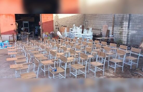 تولیدی میز و نیمکت مدارس در دزفول