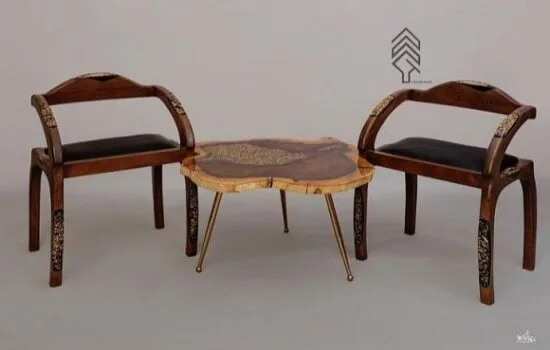 ظروف چوبی دست ساز چوب خط