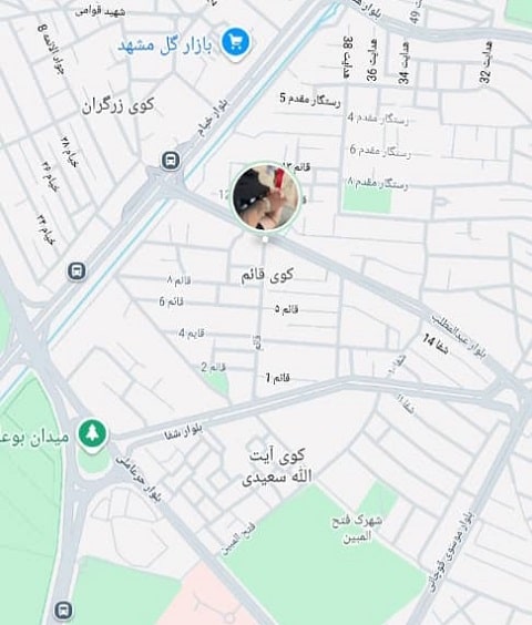 لوکیشن هیرکات حسام