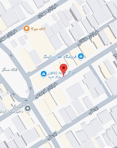 لوکیشن آموزشگاه بانو کرایی