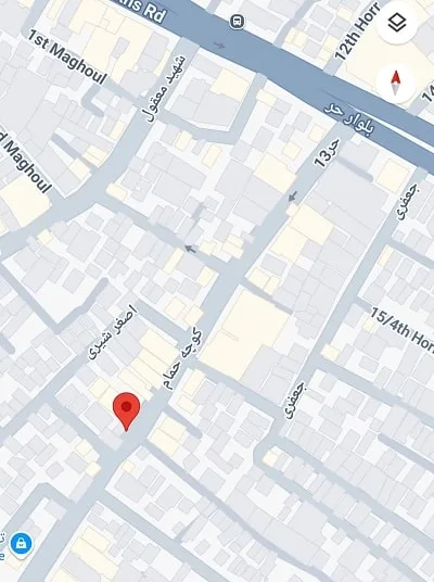 لوکیشن سالن فریال