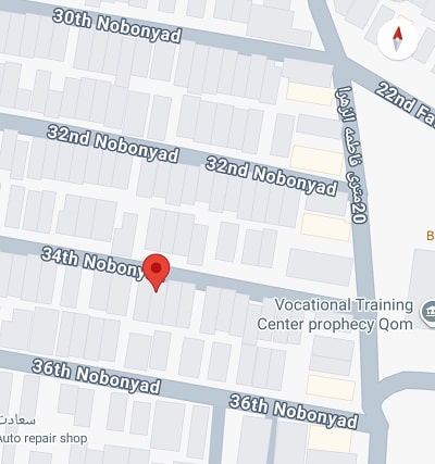 لوکیشن آموزشگاه شمسه