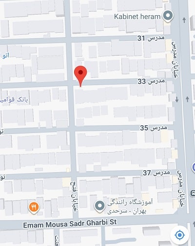 لوکیشن آموزشگاه توکل