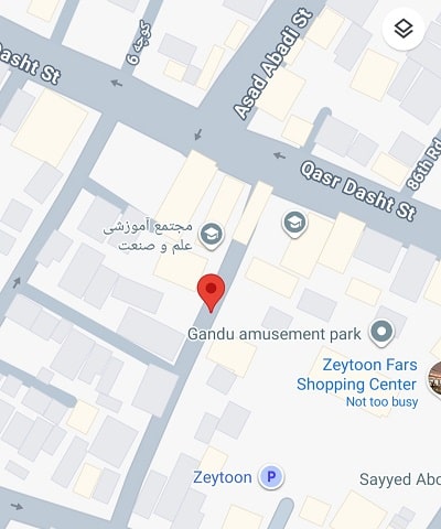 لوکیشن آیسان کار