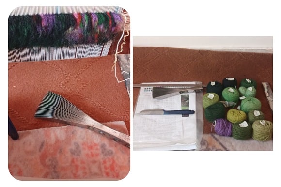 آموزشگاه قالی بافی باغ هنر در قم