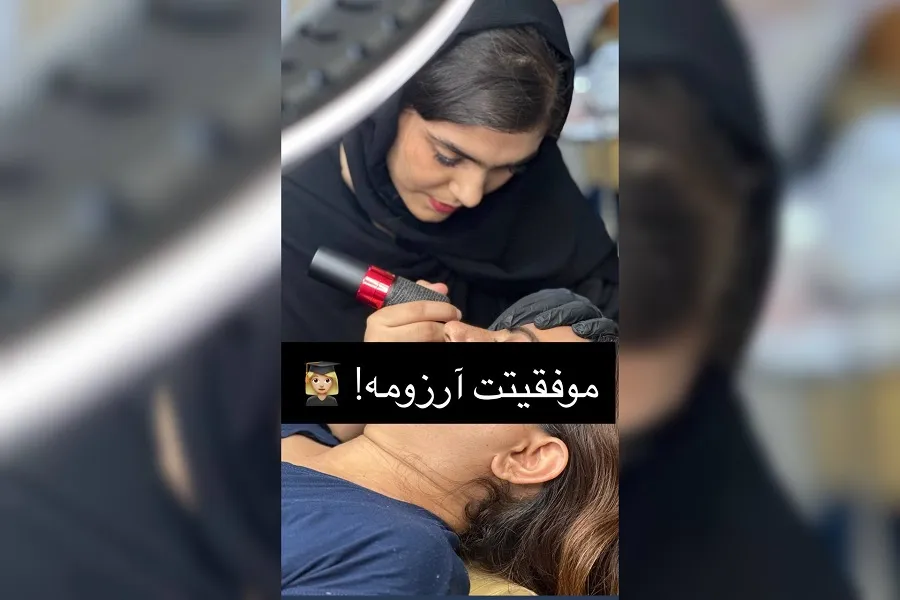  مهنازمستوفی (بهترین تاتو کار در مشهد)